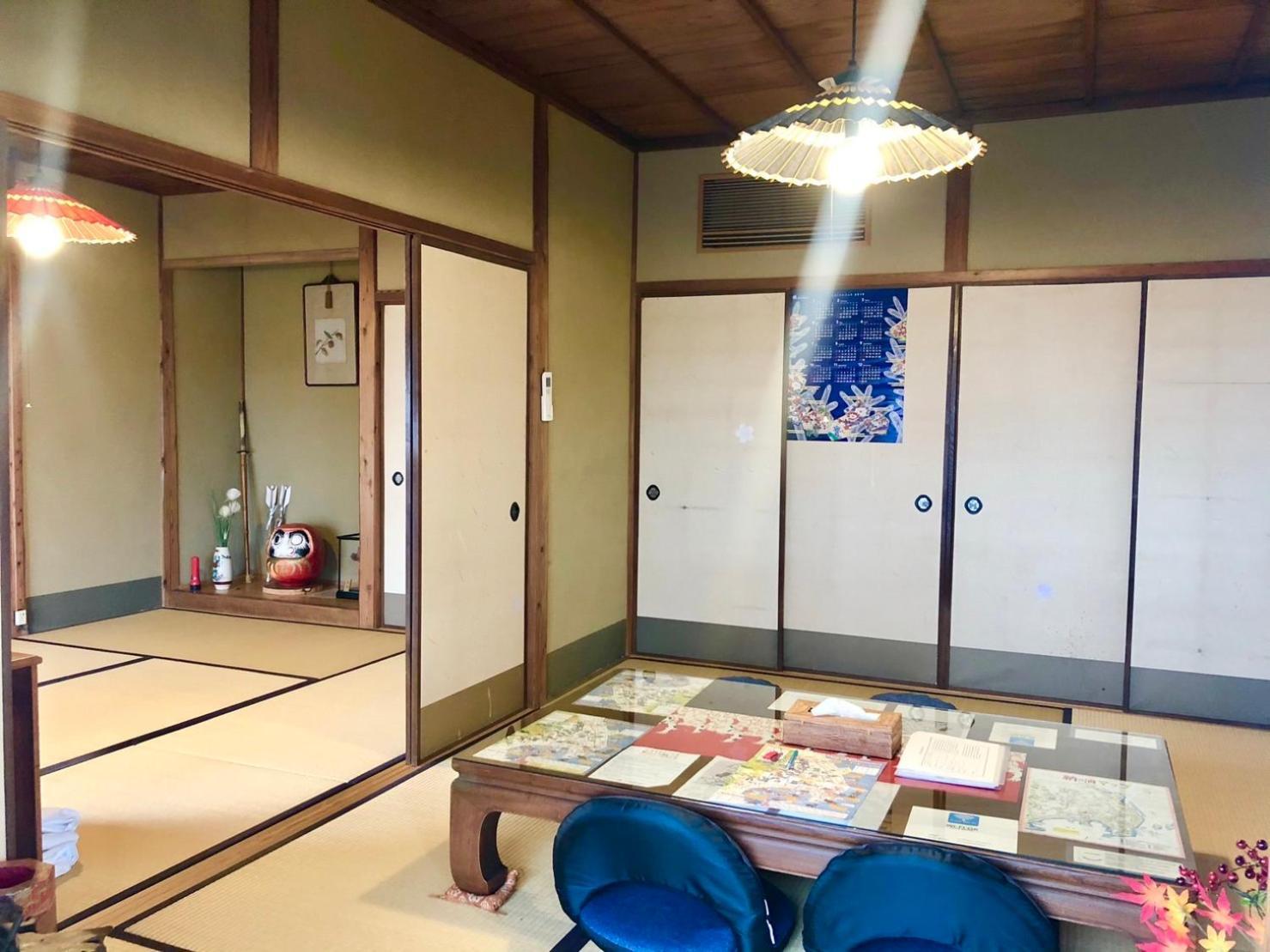 城跡石垣上の絶景古民家宿 鞆城茶屋庵 Tomo Bagian luar foto